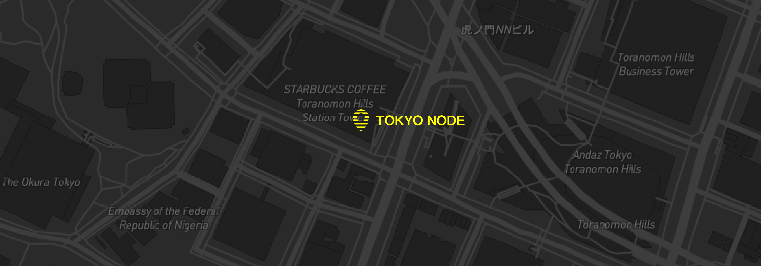 虎ノ門ヒルズステーションタワーの地図